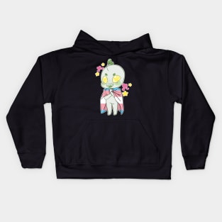 Trans flag Vegg Kids Hoodie